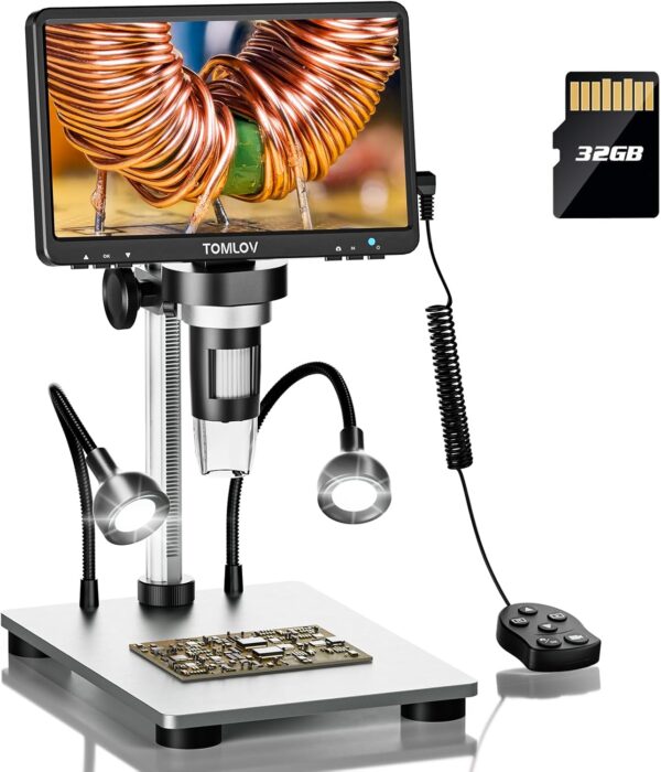 Microscopio digital con pantalla LCD 7" DM9