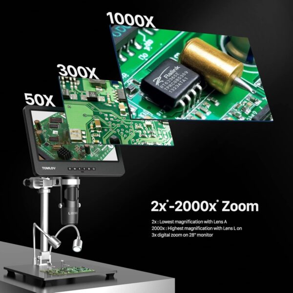 Microscopio digital DM602 Pro - Imagen 2
