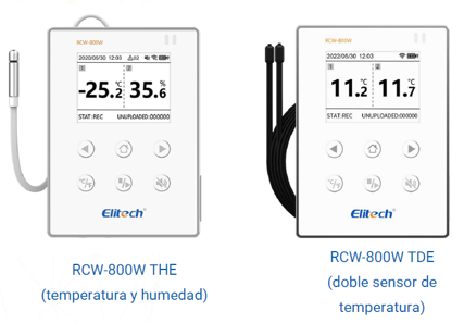 Registrador temperatura y humedad RCW-800W