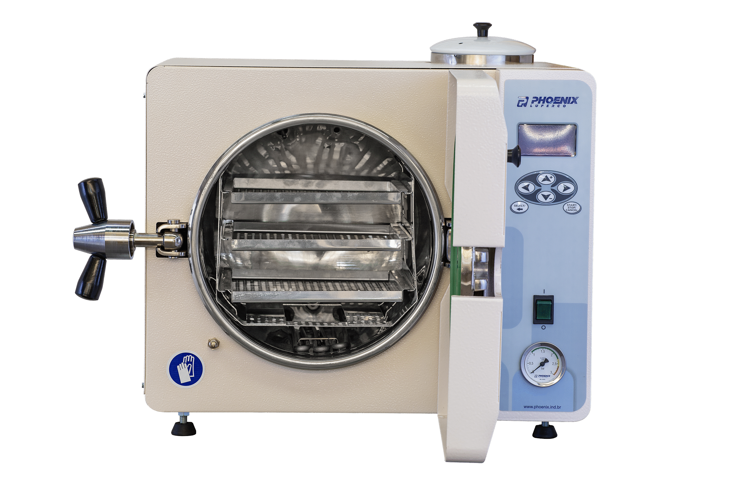 Autoclave horizontal de mesa AB 12 - 21 - Imagen 3