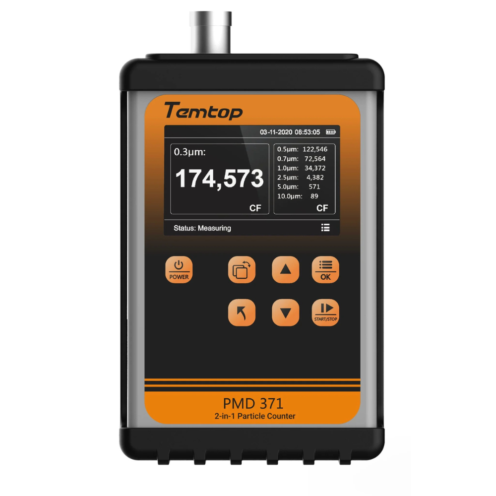 Contador de partículas de aire TEMTOP PMD 371